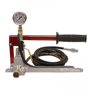 hand test pump button